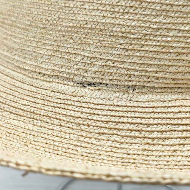 wicagrocery ストローハット 麦わら帽子 ハット ベージュ ウィカ  