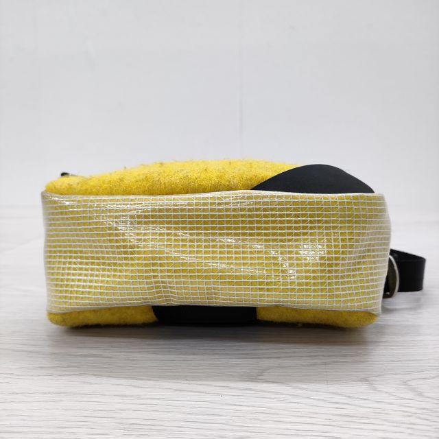 ACNE STUDIOS Hidey ウール×ビニール 異素材 ウエストバッグ ACNE STUDIOS Hidey ウール×ビニール 異素材 ウエストバッグ
