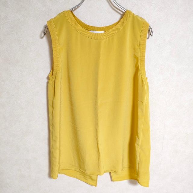 UNITED ARROWS（ユナイテッドアローズ） リブ付き ノースリーブ 