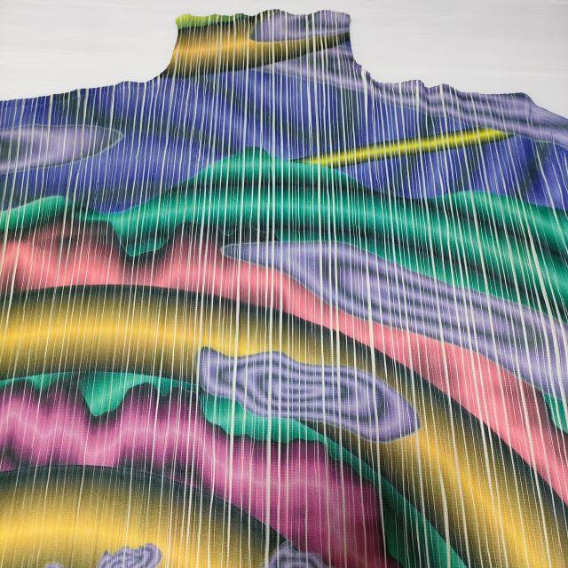 PLEATS PLEASE ISSEY MIYAKE 90S 横尾忠則 転写プリント 総柄 ボトル