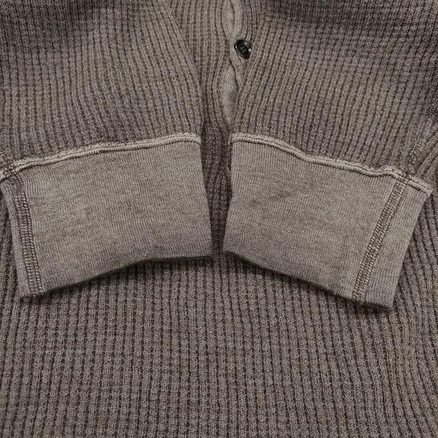 45R/45rpm USモーワッフルの908ニットソーヘンリー 定価35200円 ニット 