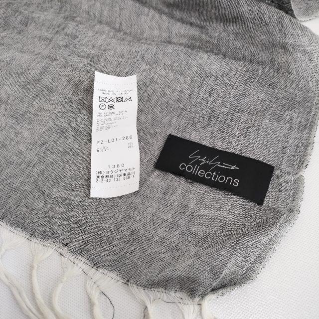 Yohji Yamamoto 三越350周年企画品 シグネチャーストール 定価35200円  