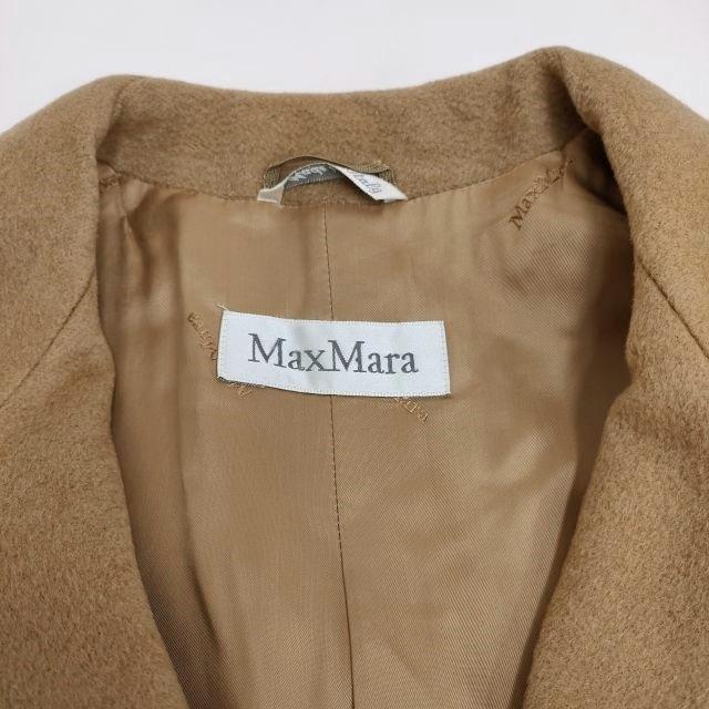 MAX MARA キャメル100％ ダブルブレストベルテッドコート サイズ40 コート キャメル マックスマーラ 4-0124A 232378｜kiitti｜03