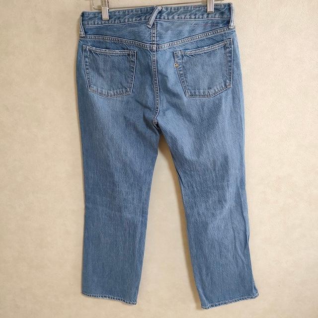 45R 45R/45rpm おこめデニムの茜（加工） 定価30800円 デニムパンツ  