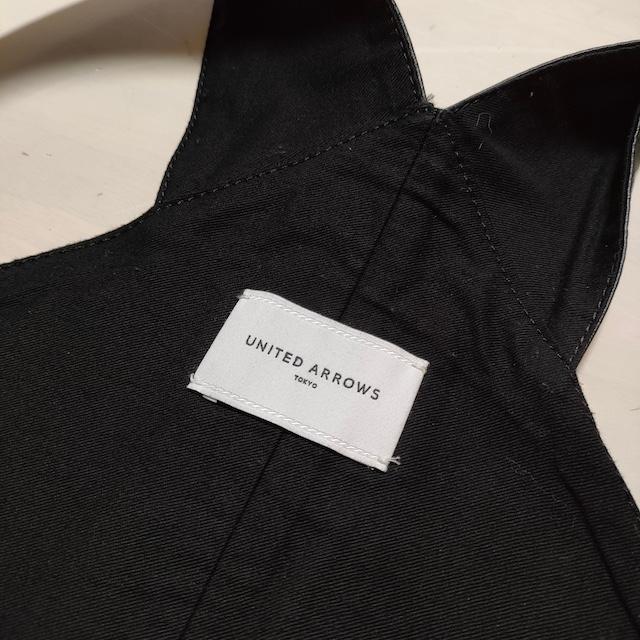 UNITED ARROWS UWMSC フェイクレザー サロペット 定価27500円 サイズ36 