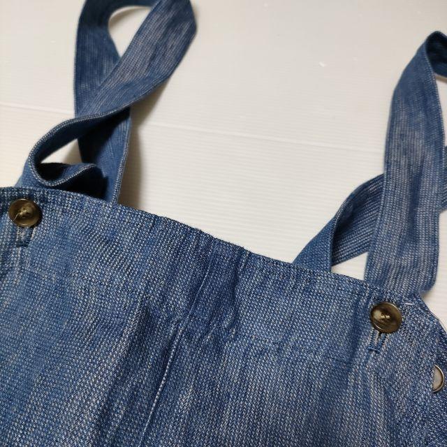 Vlas Blomme リネン 135415 Shadow Stripe ジャンパーエプロン 