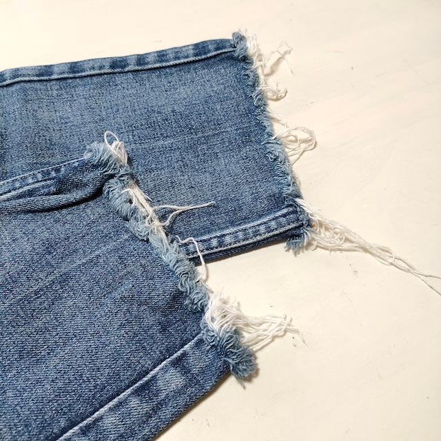 upper hights カットオフ 185007 ダメージ加工 サイズ25 デニムパンツ