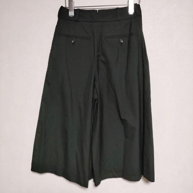 未使用級✨マーガレットハウエルキュロットサイズ1 黒ブラック SALE】未使用！マーガレットハウエルキュロットサイズ1 黒