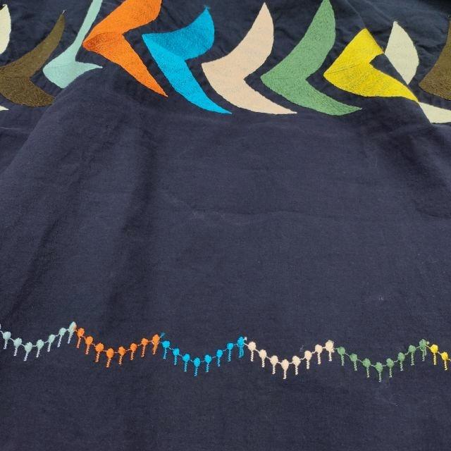 mina perhonen laundry bird ld3029 ノースリーブ サイズ40 ワンピース