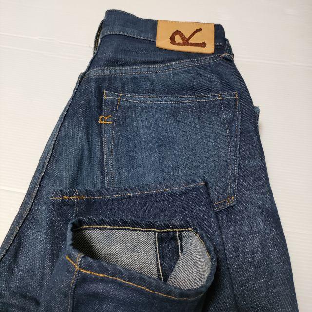 45R 45R/45rpm AD3000藍茜比女 加工 定価6万円 インディゴ デニム  