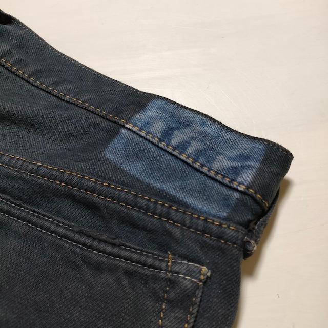 45R 45R/45rpm 風比古 比古比女 スミ加工 サイズ30 デニムパンツ 