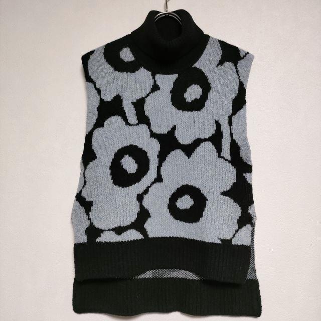 マリメッコ☆ウニッコ ニットベスト ベスト Juhla Tasaraita marimekko Taifuuni ニットベスト マリメッコ☆ウニッコ ニットベスト
