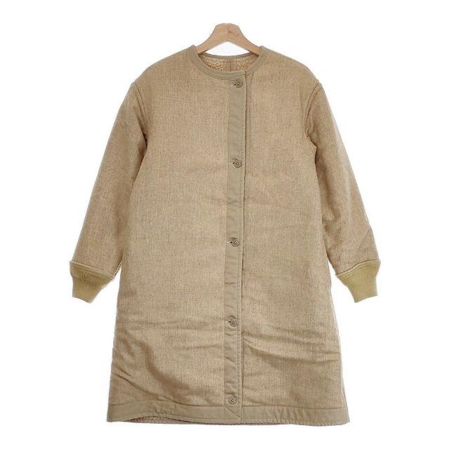 ANATOMICA ノーカラージャケット ベージュ