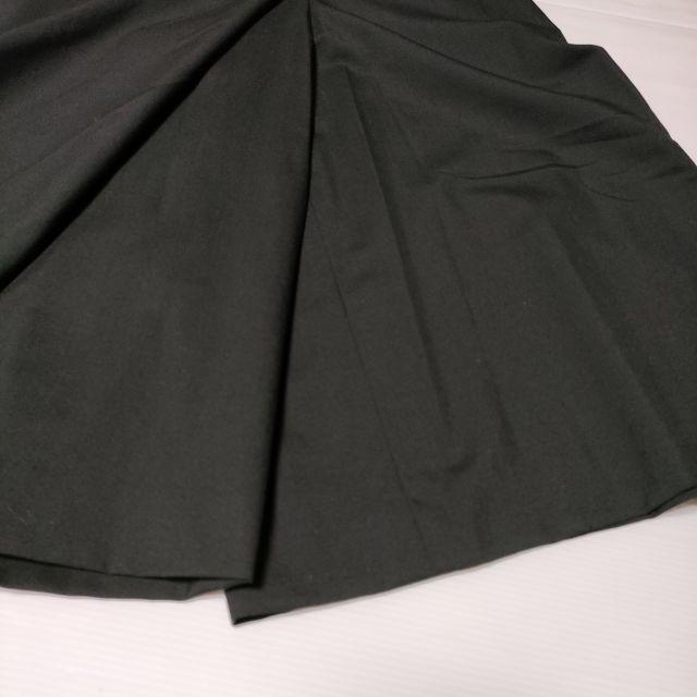 MARGARET HOWELL 578-9244001 FINE WOOL POPLIN ラップクロップド パンツ ブラック レディース マーガレットハウエル【中古】4-1026T∞ MARGARET HOWELL（マーガレットハウエル） MARGARET HOWELL 578