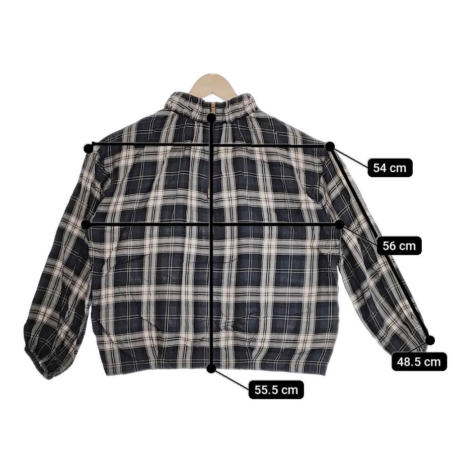 Le ciel de Harriss BS182-01013 テンセルツイルチェックギャザー 
