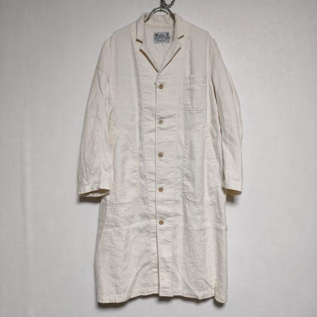 R&D.M.Co- 新品 B.T.G.D WORK COAT 定価72600円 S リネン