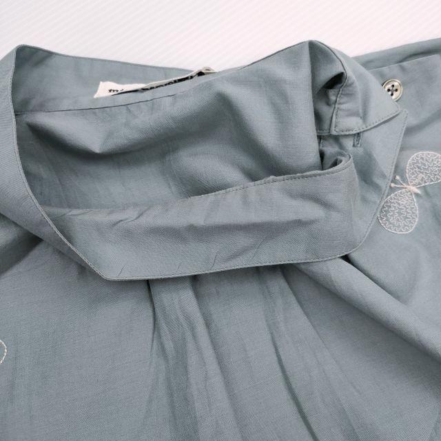 mina perhonen choucho スタンドカラードレス 定価74800円 コットン  