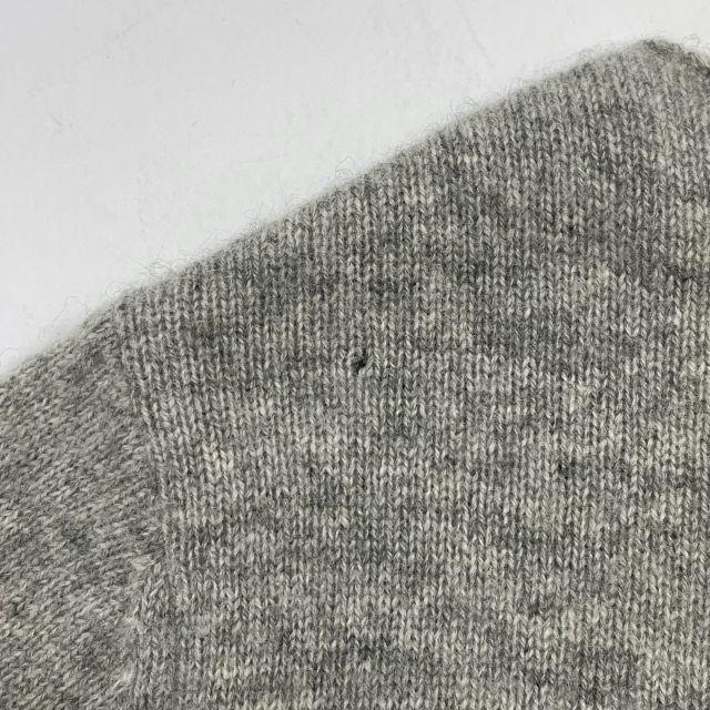 R&D.M.Co- カシミヤ100％ プルオーバー セーター ニット グレー
