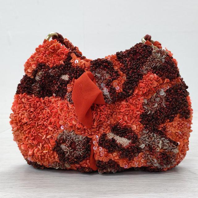 ジャマンピュエッシュ スパンコールビーズバッグ