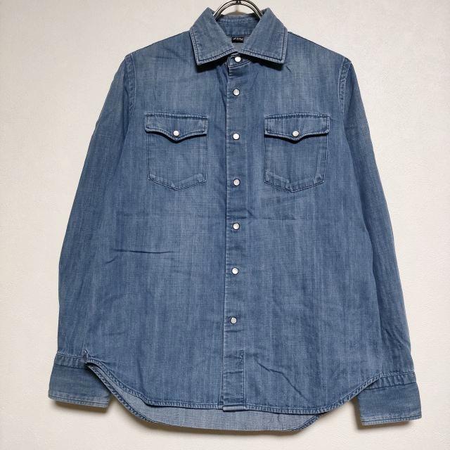 45R モンプチデニムブラウス 45R（フォーティファイブアール）の「モンプチデニムdeTシャツ