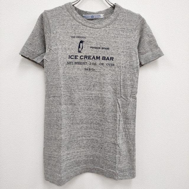 R&D.M.Co- ICE CREAM プリントTシャツ ペンギン サイズM 半袖Tシャツ 