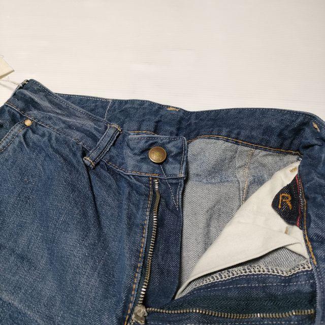 45R/45rpm 新品 おこめデニムシャルロット 加工 定価30000円 デニム 