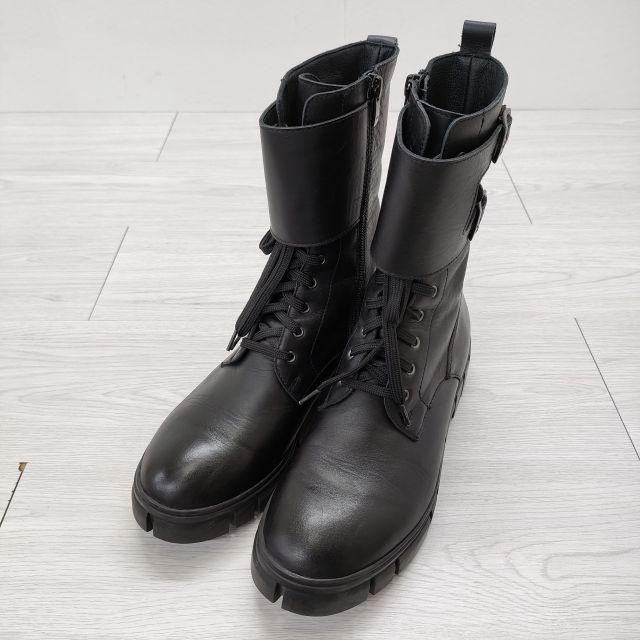 MAKRIS マクリス コンバットブーツ 37サイズ レースアップ サイド 