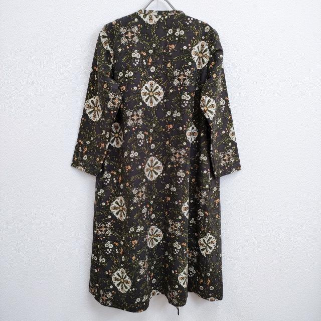 R&D.M.Co- 新品 KALEIDOSCOPE FLOWER タイローブ 定価55000円 カーディガン 23AW ブラウン オールドマンズテーラー 4-0802M 243527