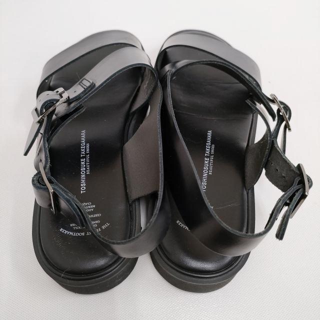 TOSHINOSUKE TAKEGAHARA トシノスケタケガハラ beautiful shoes レザー 