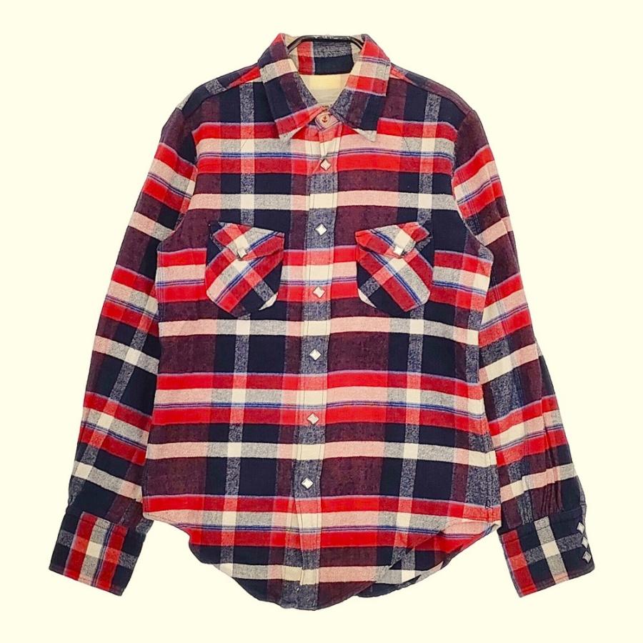 45R（フォーティファイブアール） 45R/45rpm ネルシャツ コットン