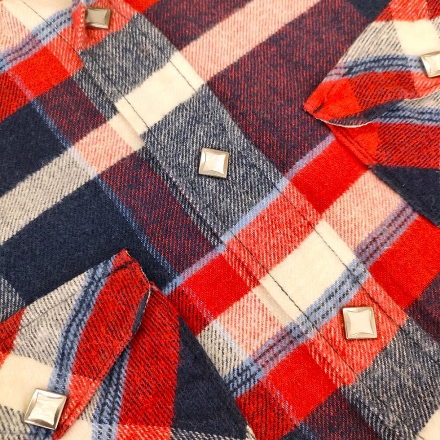 45R（フォーティファイブアール） 45R/45rpm ネルシャツ コットン