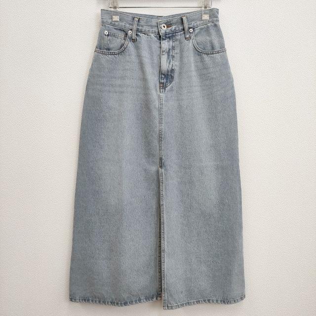 edit.for LuLu セミフレアデニムスカート 定価18700円 36 ロング  