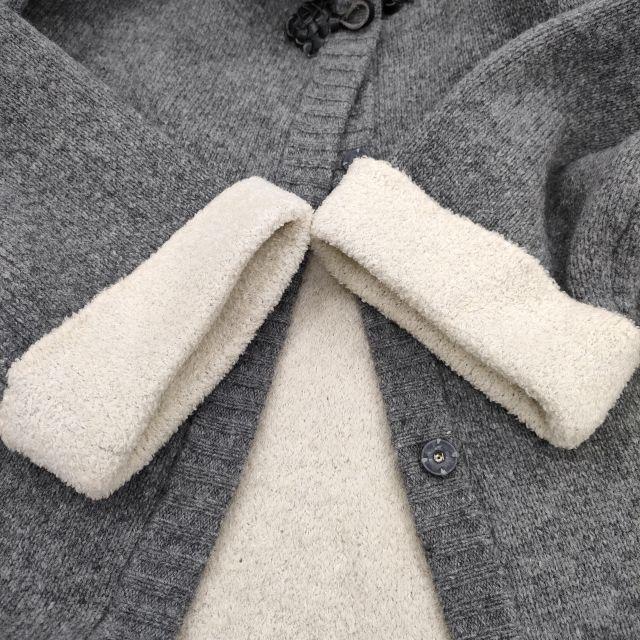 アンゴラ混ウール×チャイナ柄（裏地）】ヴィヴィアンタム／オーバー