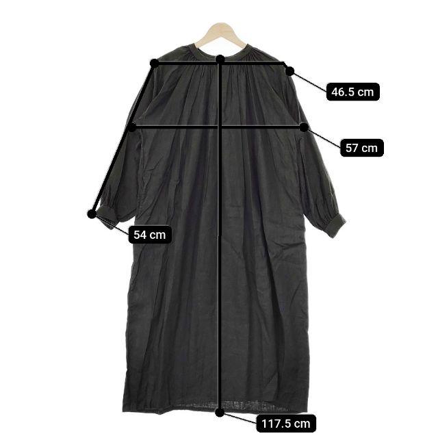 YAECA（ヤエカ） YAECA WRITE 90740 GATHER BLOUSE LONG
