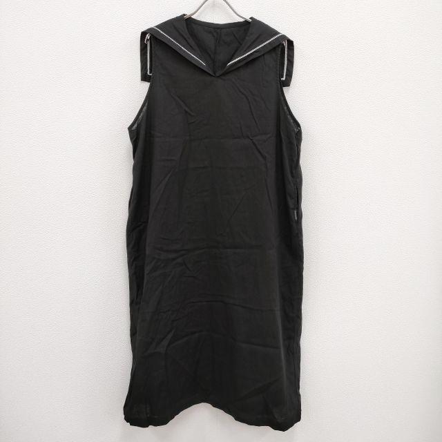 nest Robe UpcycleLino レースセーラーカラーノースリーブワンピース 