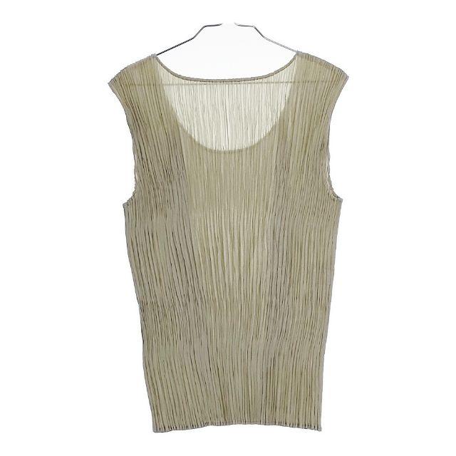 PLEATS PLEASE ISSEY MIYAKE プリーツ PP83-JK651 ノースリーブ T  