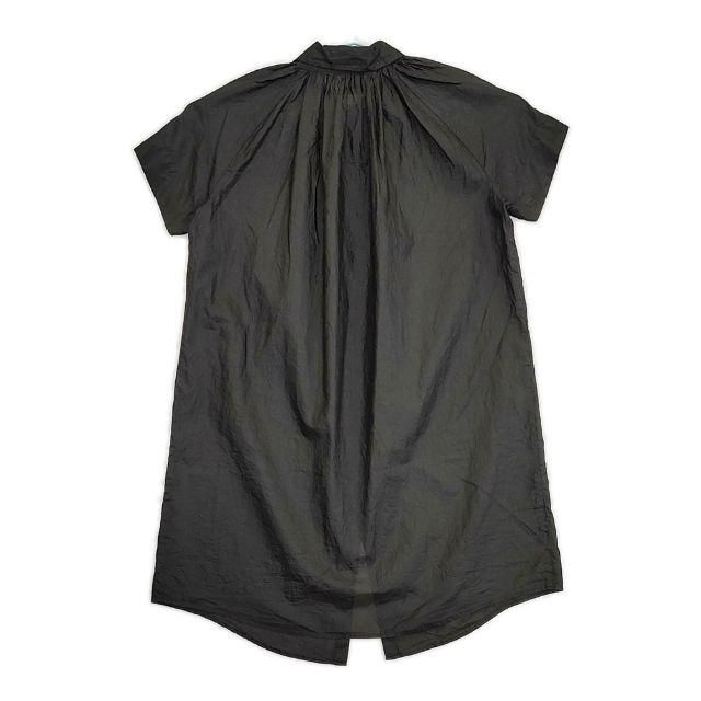 R&D.M.Co- チュニックシャツ シルク 絹 ワンピース 半袖シャツ
