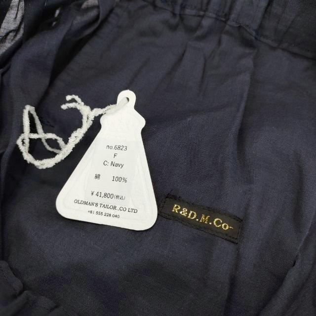 オールドマンズテーラー　アラジンゴムパンツ R&D.M.Co- アラジンゴムパンツ 定価41800円 6823 イージー パンツ 24SS