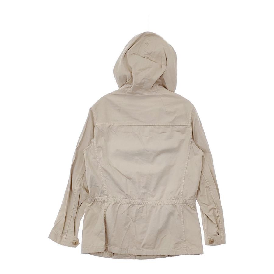 45rpm ベージュ アウター フード付きコットン