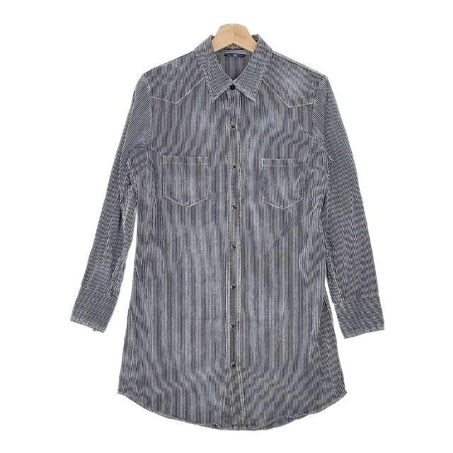 45R 長袖ロングシャツ(古着)