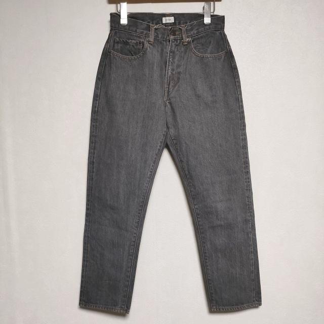 CIOTA グレースビン13.5ozテーパードデニム PTL-2TP-MGR ジーンズ デニムパンツ グレー レディース シオタ【中古】4-1109G∞ CIOTA（シオタ） グレースビン13.5ozテーパードデニム PTL-2TP-MGR