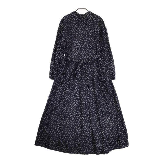 45R/45rpm もこもこ花プリントのドレス（インディゴ） 定価74800円  