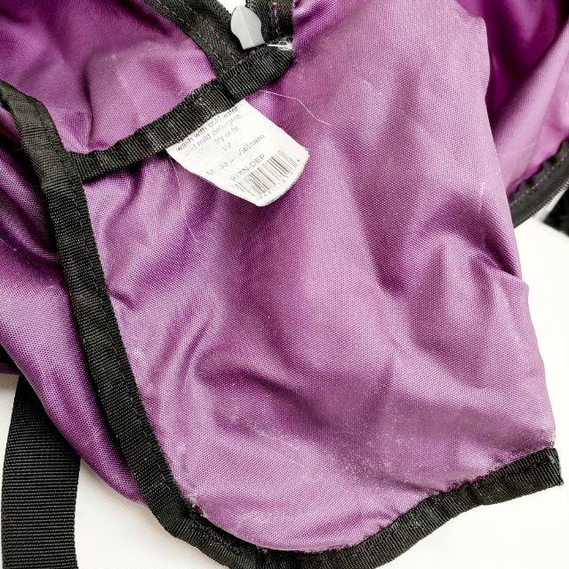 Herve Chapelier ナイロン 978N リュック・デイパック パープル Herve Chapelier ナイロン 978N リュック・デイパック パープル