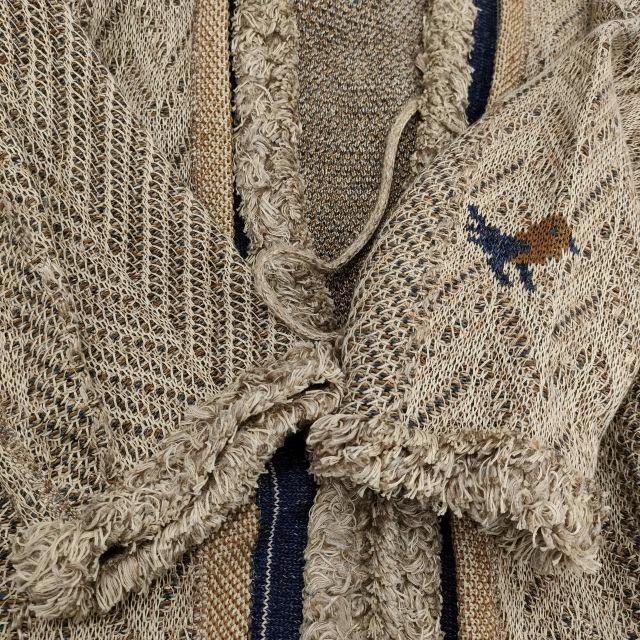 45R コットンリネンジャガードボレロ 45R コットンリネンジャガードボレロ