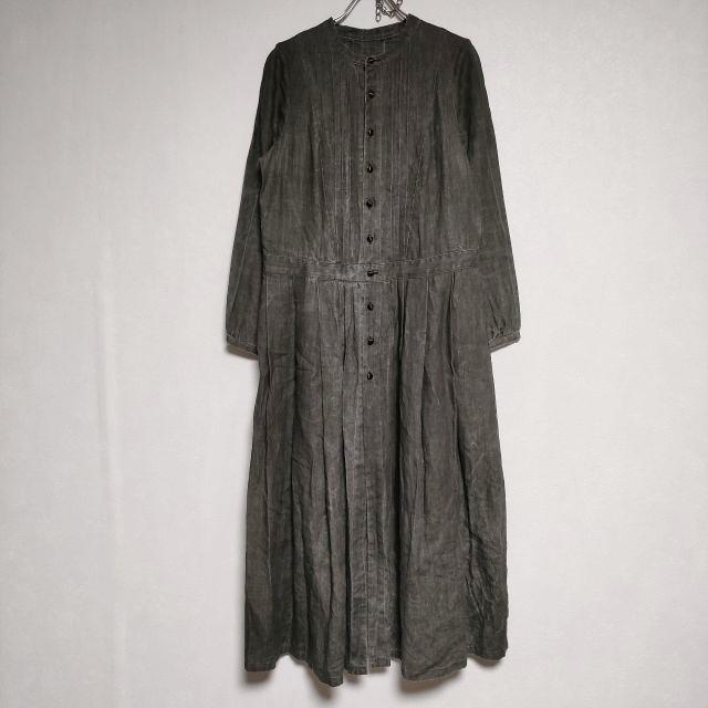 the last flower of afternoon 寧静なる COAT DRESS コートドレス 