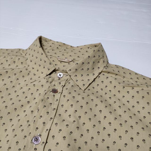 ARTS & SCIENCE ベージュ長袖シャツ