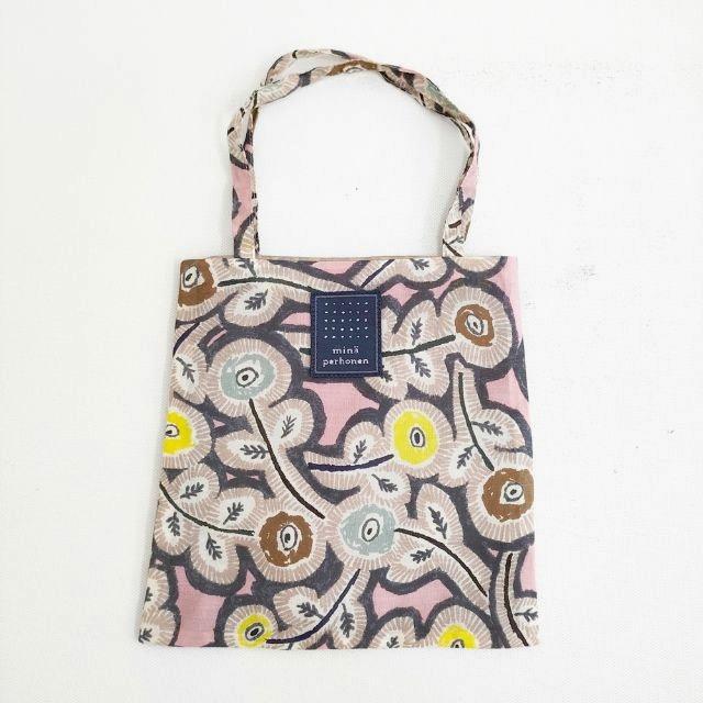 mimi perhonen 花柄動物柄ハンドバッグ mimi perhonen 花柄動物柄ハンドバッグ