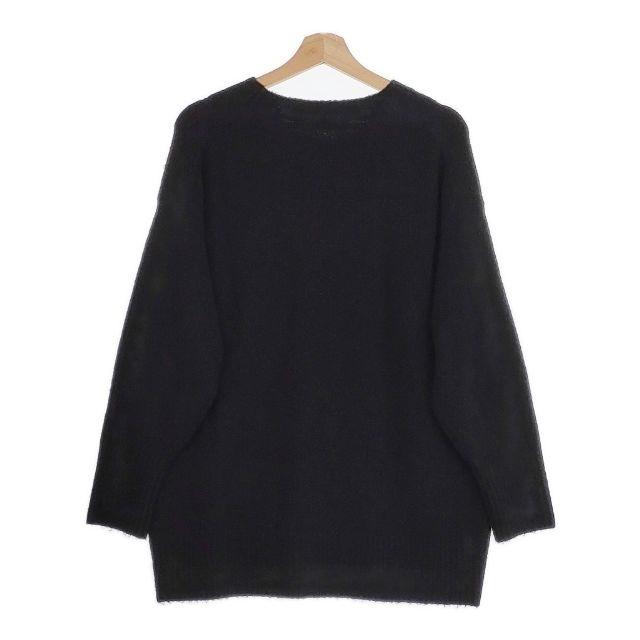 FRAMeWORK アルパカ混ロゴインターシャニット