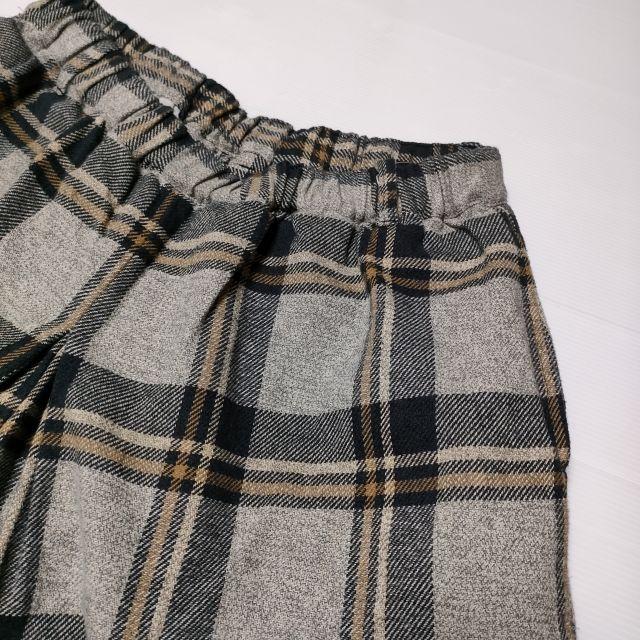 nest Robe（ネストローブ） コットンヘビーツイル チェックキュロット