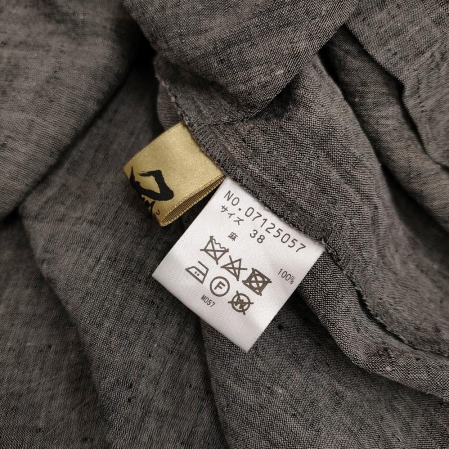 芽風 リネンワンピース 麻 センソユニコ マツオインターナショ ナル